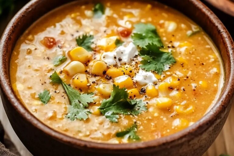Slow Cooker Mexican Street Corn Soup Recipe