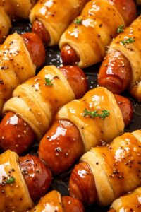 Glazed Pigs In A Blanket Recipe
