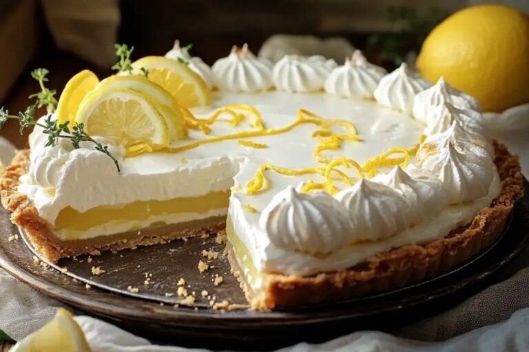 Classic Southern Lemon Icebox Pie Recipe
