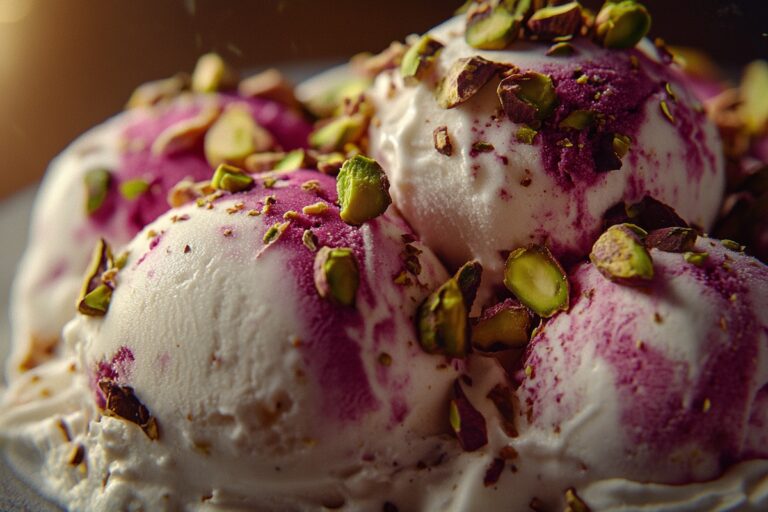 Rosewater Pistachio Delight Gelato Recipe