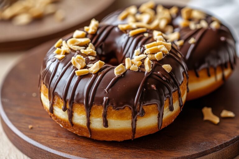 Peanut Butter Reeses Donut Sandwiches Recipe