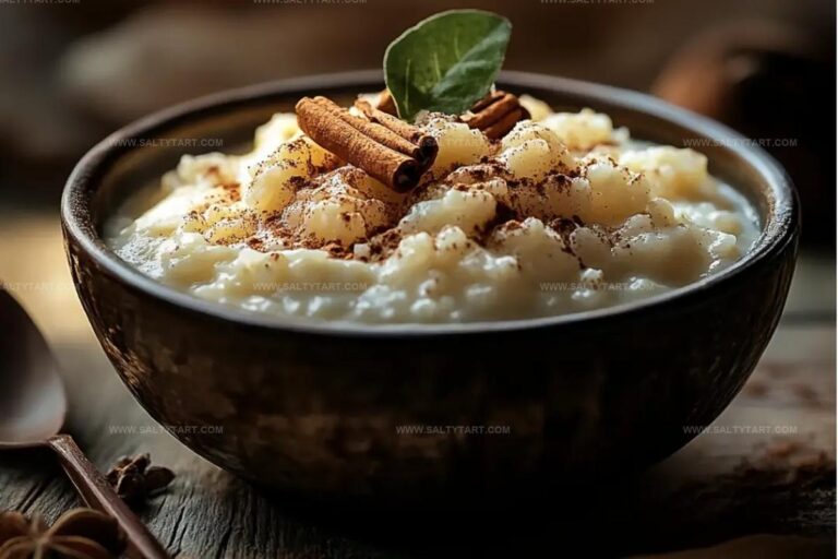Comforting Creamy Rice Pudding With Cinnamon Recipe