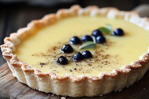 Vanilla Bean Custard Tart Recipe