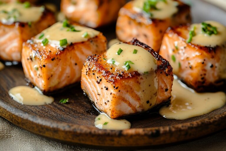 Crispy Bang Bang Salmon Bites Recipe