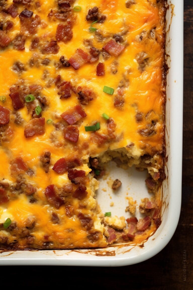 Bacon Cheeseburger Casserole Recipe