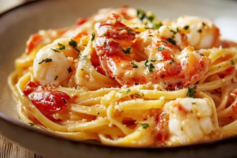 Buttered Lobster Pasta Recipe