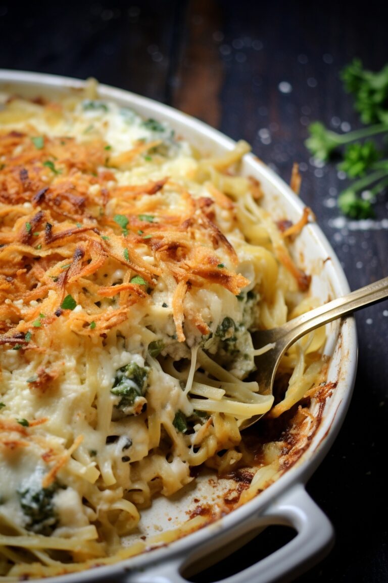 Monterey Chicken Spaghetti Casserole Recipe