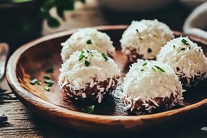 No-Bake Coconut Cream Balls Recipe