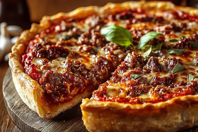 Deep-Dish Pizza Pie Recipe