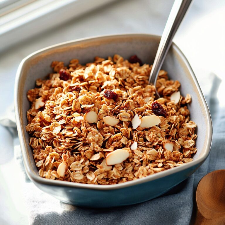 Homemade Granola Recipe For Breakfast