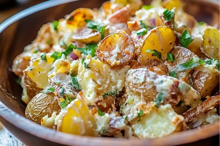 Crispy Smashed Potato Salad Recipe