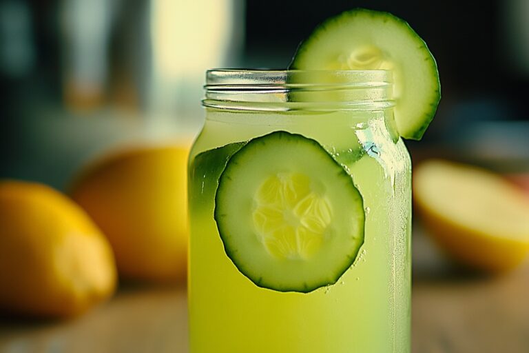 Refreshing Cucumber Lemonade Recipe