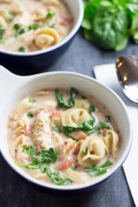 Slow Cooker Chicken Tortellini Soup Recipe