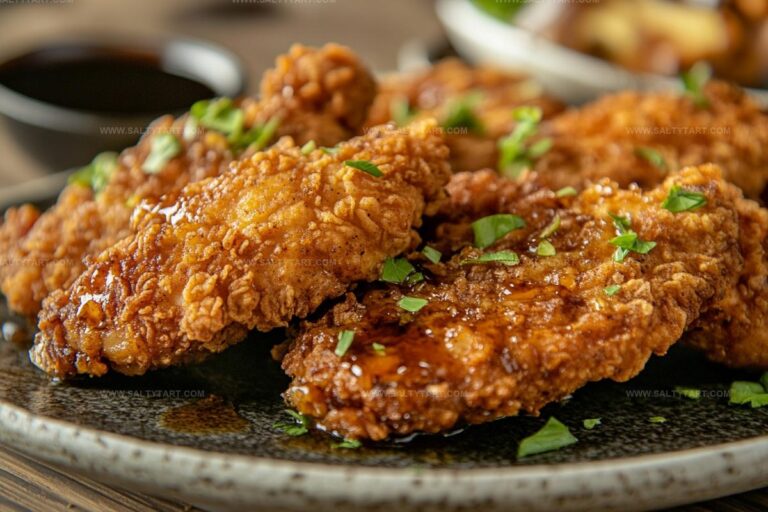 Air Fryer Honey Butter Garlic Chicken Tenders Recipe