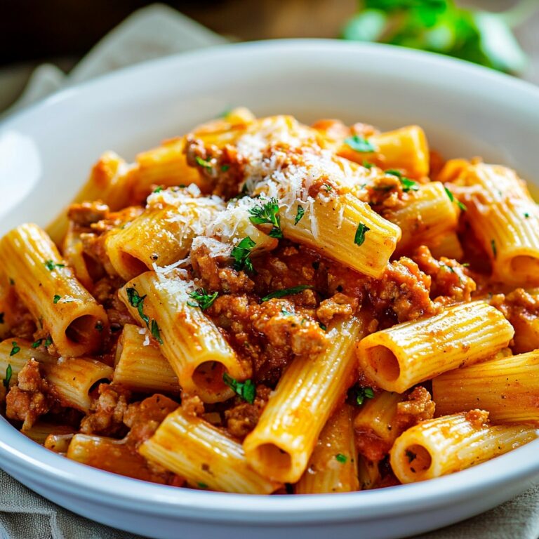 Spicy Rigatoni Pasta Recipe