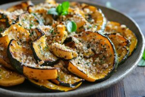 Crispy Parmesan Roasted Squash Recipe