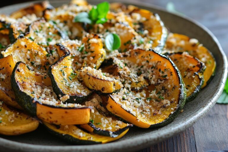 Crispy Parmesan Roasted Squash Recipe