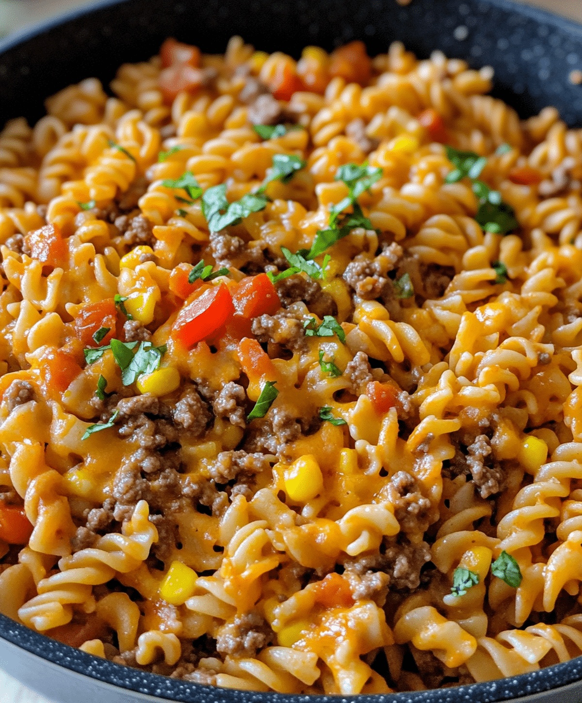 Cheesy Taco Pasta Recipe