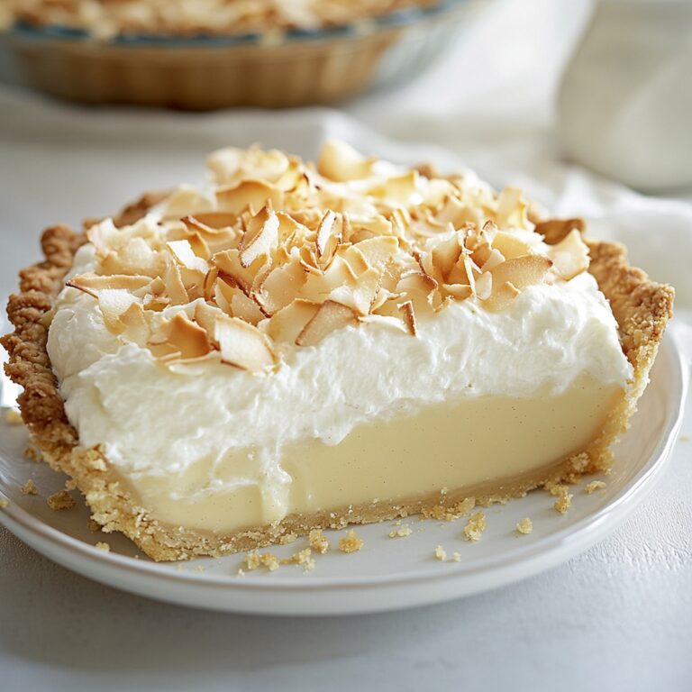 Easter Coconut Cream Pie Recipe