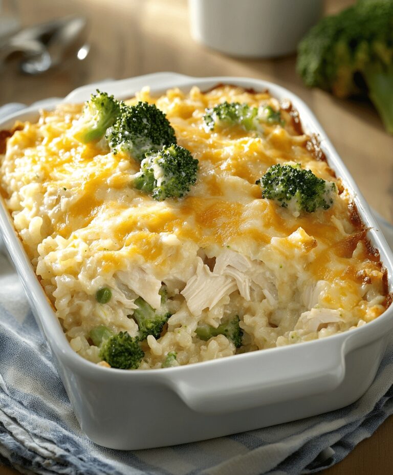 Chicken Broccoli Rice Casserole Recipe