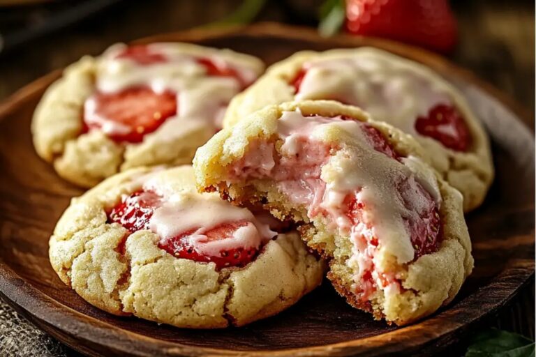 Strawberry Cheesecake Cookies Recipe