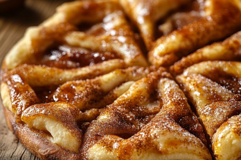 Cinnamon-Sugar Pizza Made With Crescent Rolls Recipe