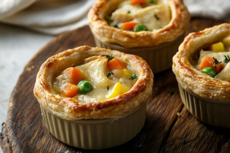 Mini Chicken Pot Pies Recipe
