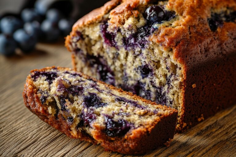 Blueberry Banana Bread Recipe