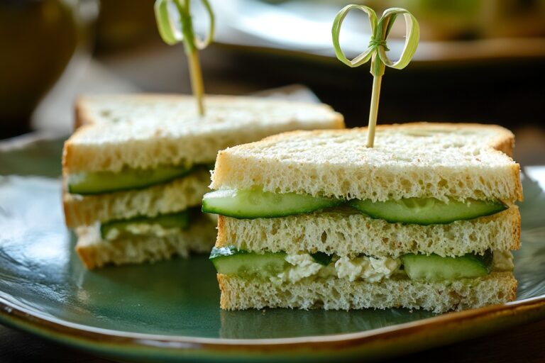 Cucumber Tea Sandwiches Recipe