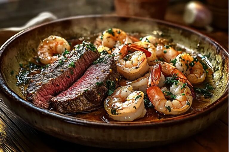 Steak And Shrimp Scampi Recipe