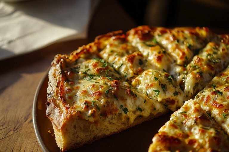 Cheesy Garlic Bread Recipe