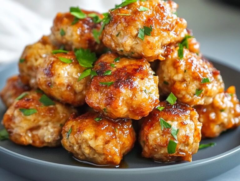 Air Fryer Bang Bang Chicken Meatballs Recipe