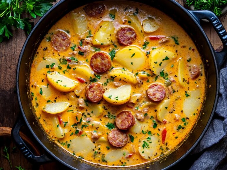 Spicy Cajun Potato Soup Recipe