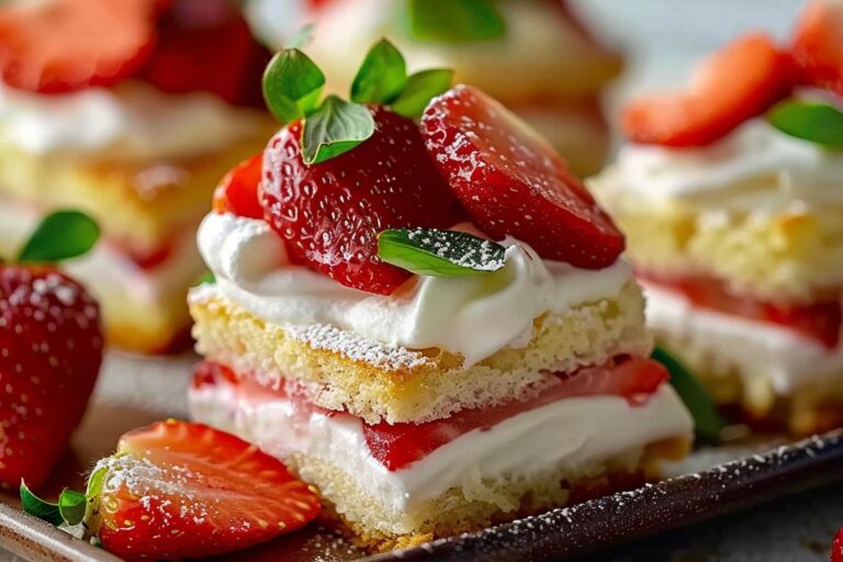 Gluten-Free Strawberry Shortcake Bites Recipe