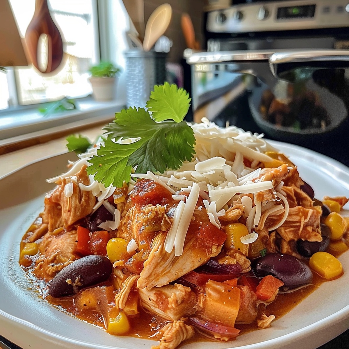 Crockpot Mexican Chicken Recipe For Busy Days