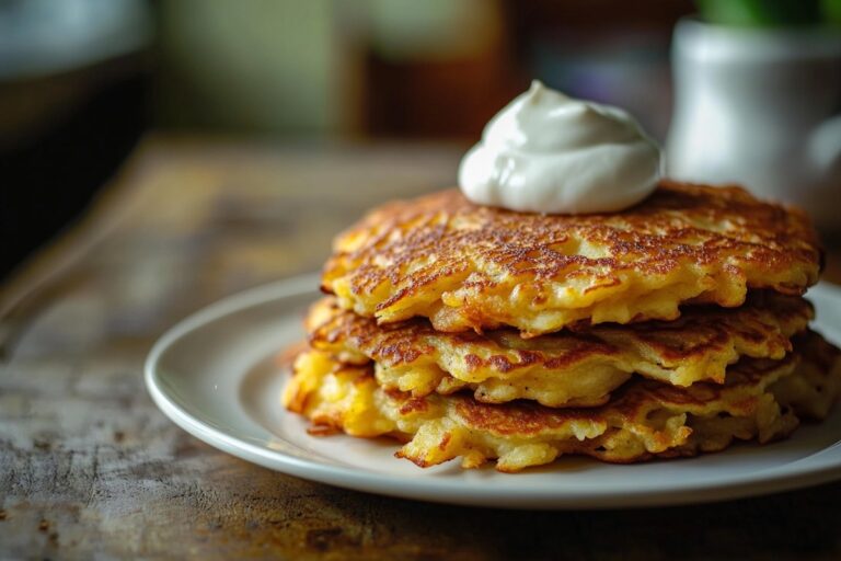 Savory Potato Pancakes Recipe