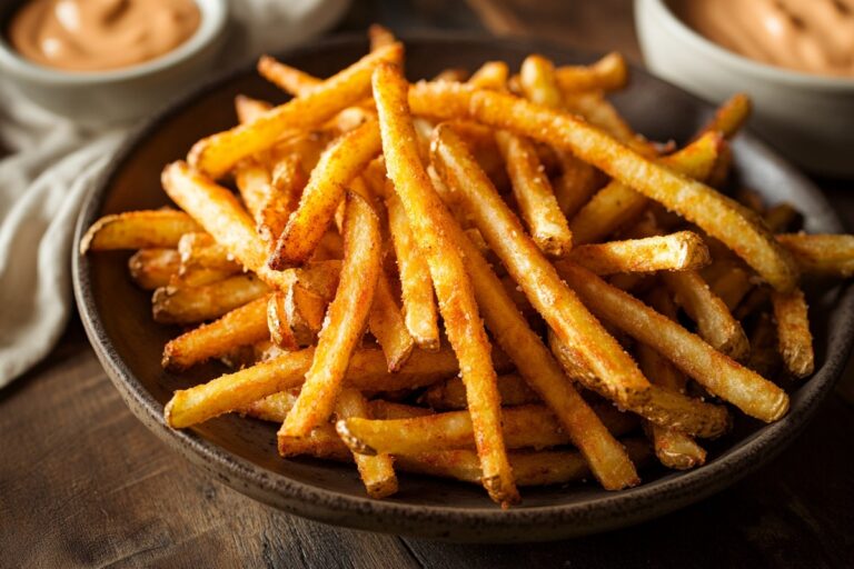 Zesty Shoestring Fries Recipe