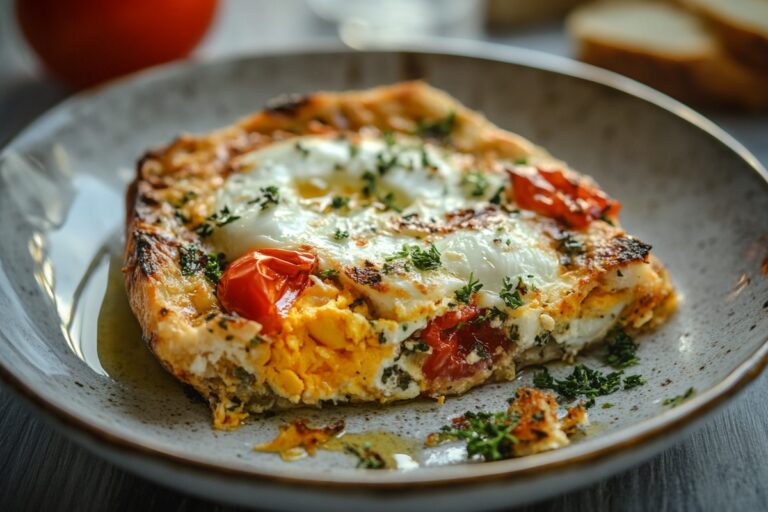 Savory Mediterranean Baked Feta Eggs Recipe