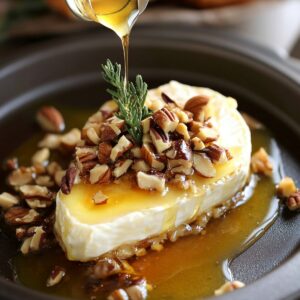 Brie With Honey And Nuts Recipe