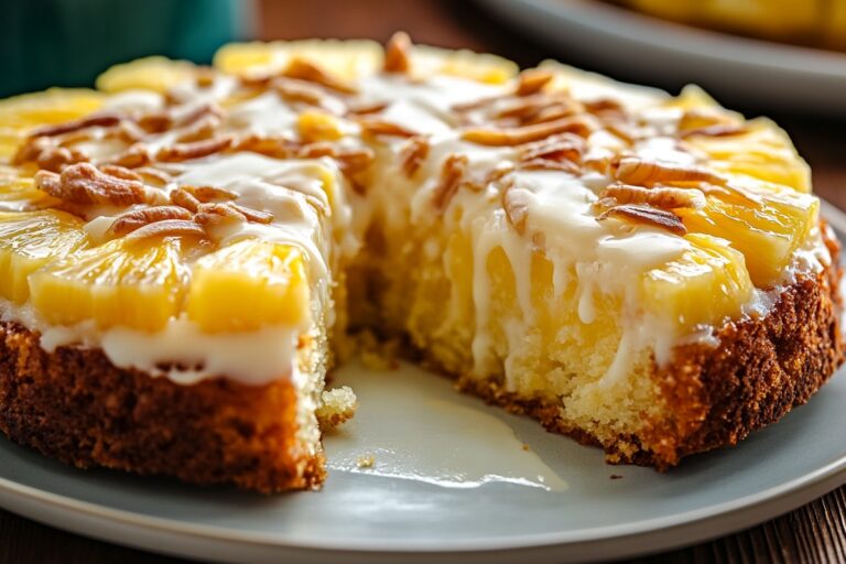 Hawaiian Pineapple Cake Recipe