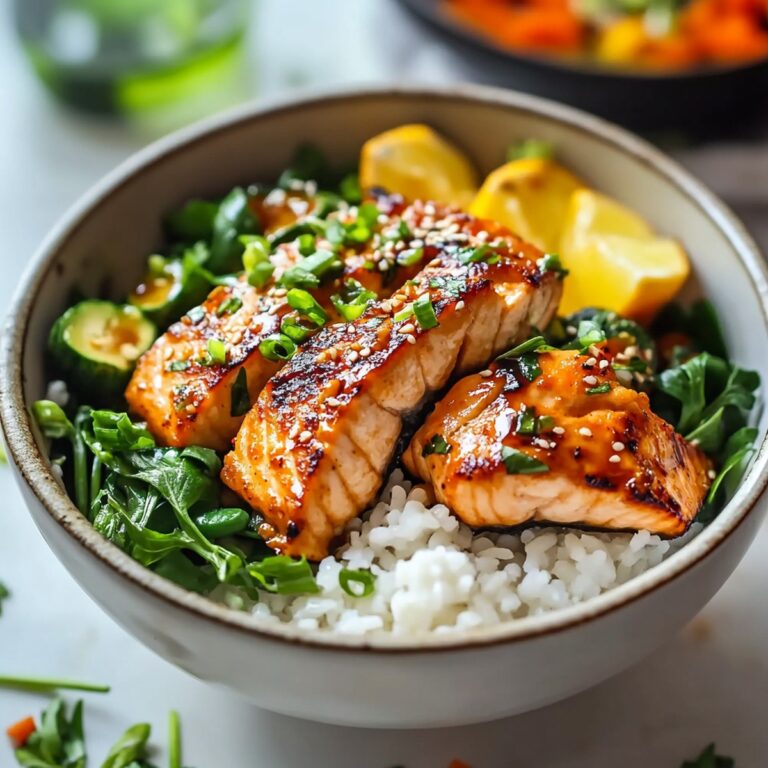 Sweet Chili Salmon Bowl Recipe
