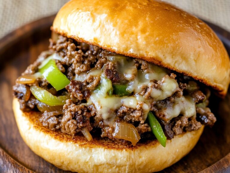 Gordon Ramsay Philly Cheesesteak Sloppy Joes Recipe
