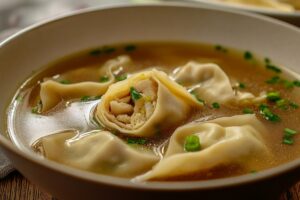 Homemade Wonton Soup Recipe