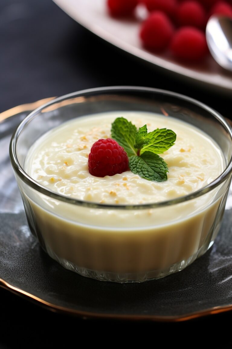 Homemade Tapioca Pudding Recipe