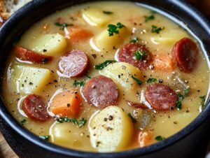 Easy Kielbasa Potato Soup Recipe