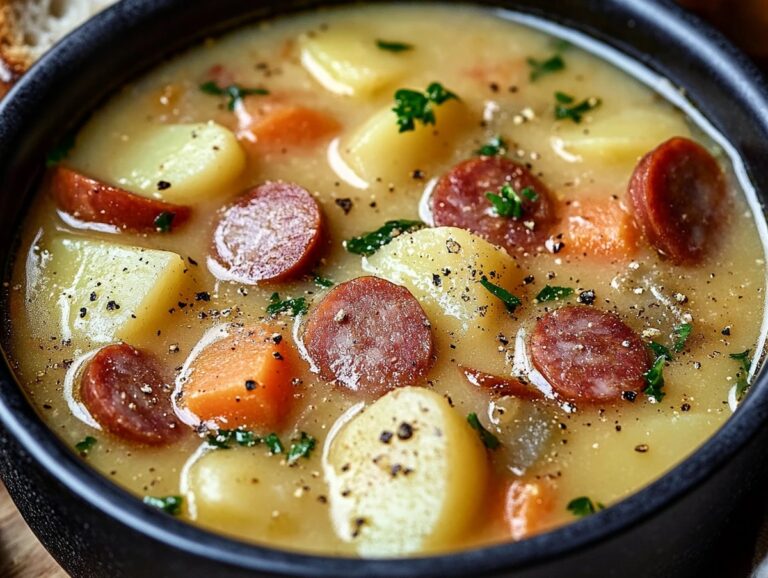 Easy Kielbasa Potato Soup Recipe