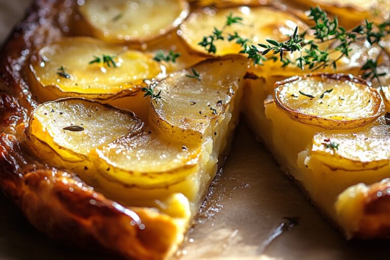 Potato Galette (Cheesy Pommes Anna) Recipe