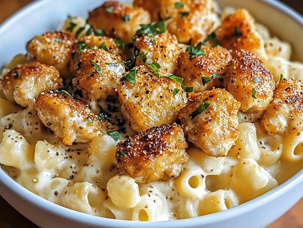 Skillet Garlic Butter Chicken With Parmesan Pasta Recipe