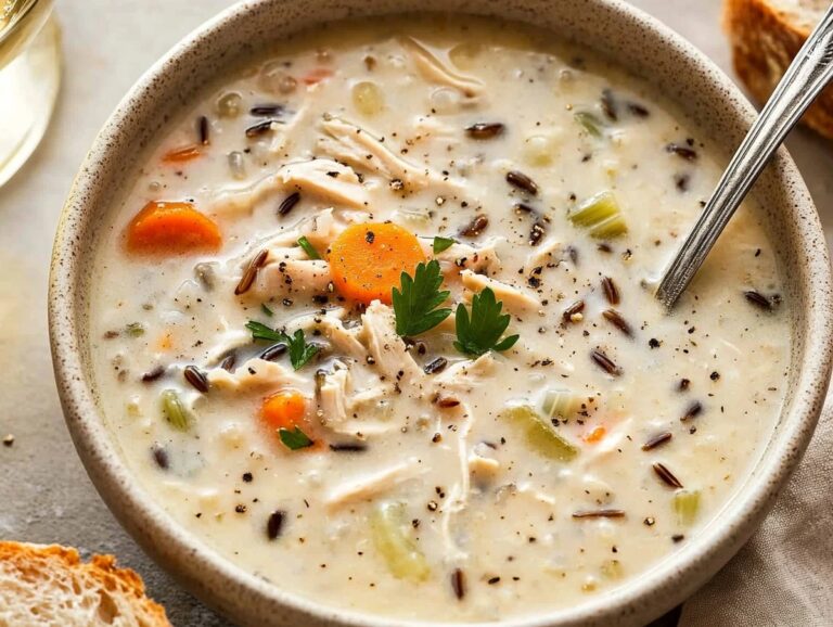 Crockpot Chicken Wild Rice Soup Recipe