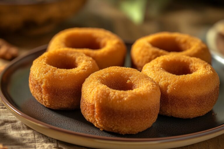 Peanut Butter & Pumpkin Pup Donuts Recipe